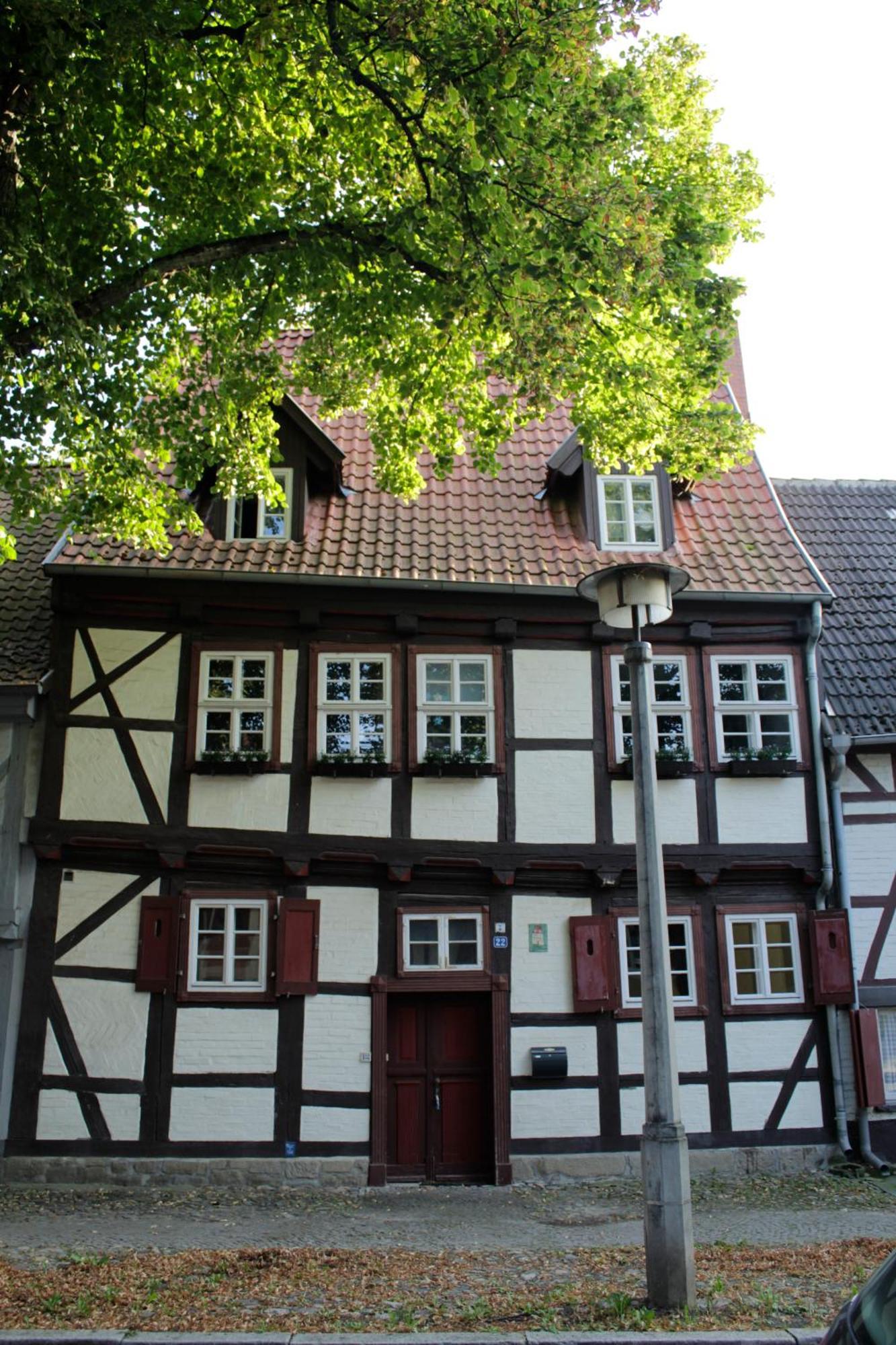 Ferienwohnung Urban22 - Ferien Im Denkmal Quedlinburg Exterior foto